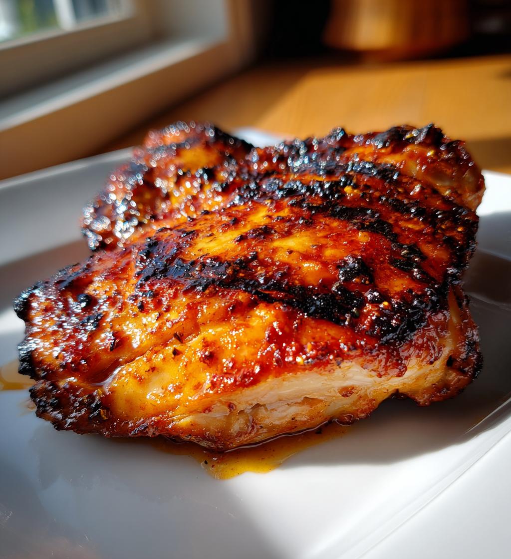 Grillet kylling med honning og paprika - detail 1