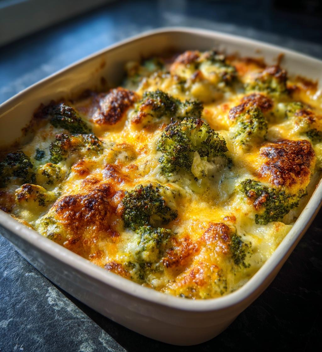 Grøntsagsgratiner med broccoli og ost - detail 1