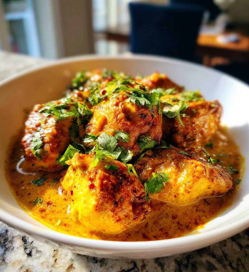 Kylling i kokos-curry