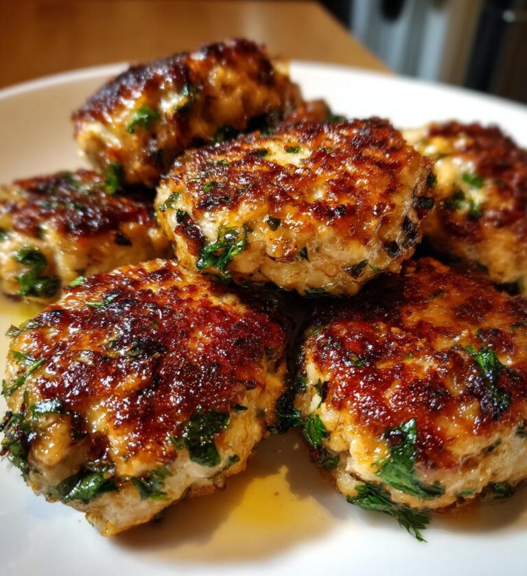 Kyllingefrikadeller med krydderurter