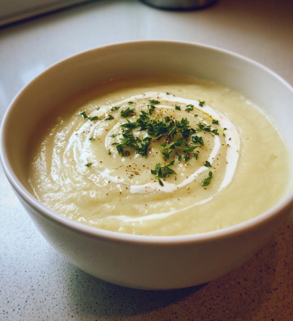 Blomkålssuppe med fløde, perfekt til kolde dage - detail 1