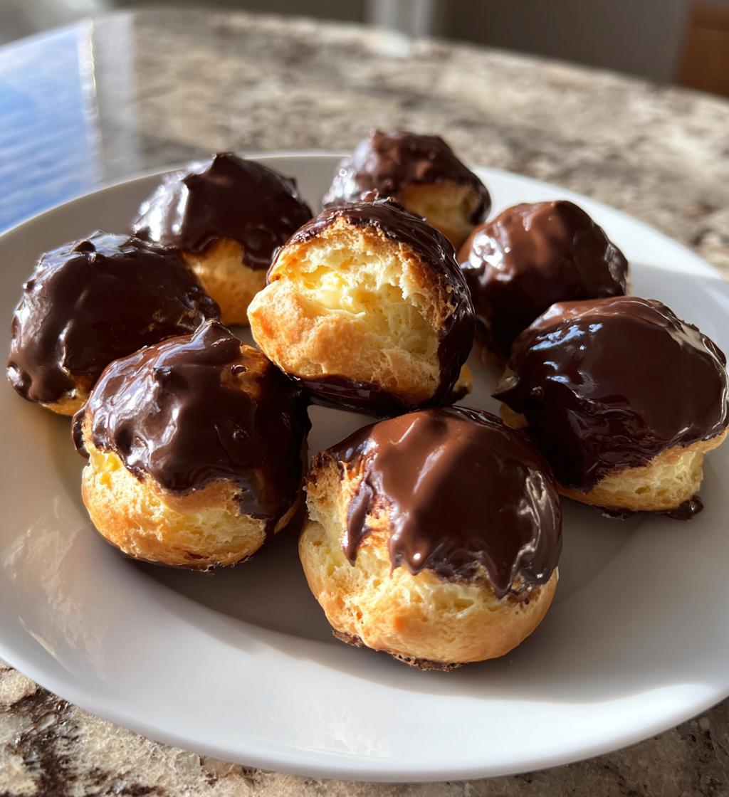 Flødeboller med chokolade og marcipan, sød dessert til festlige lejligheder - detail 1