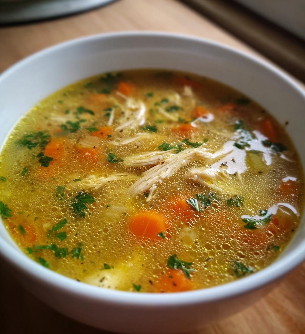 Klassisk hønsekødssuppe – varmende og traditionel - detail 1