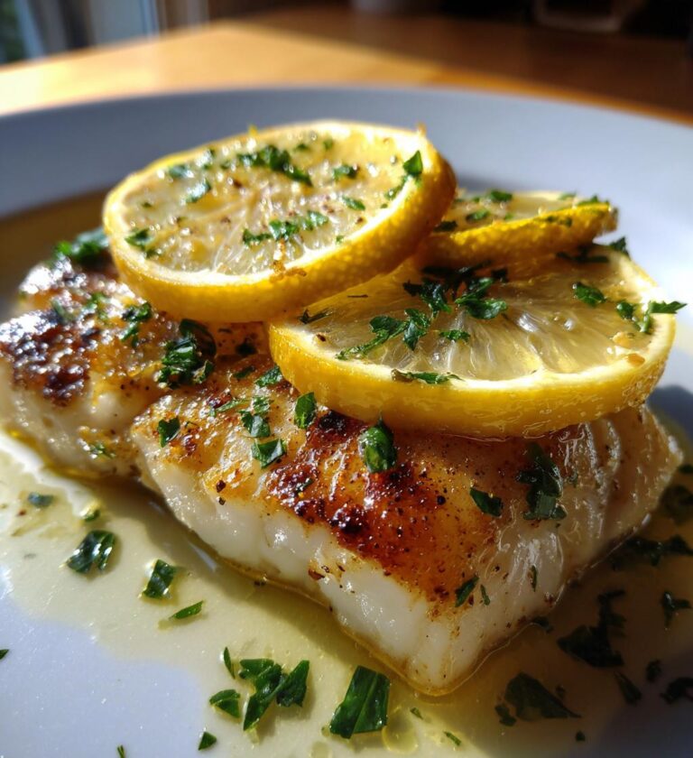 bagt sejfilet med citron