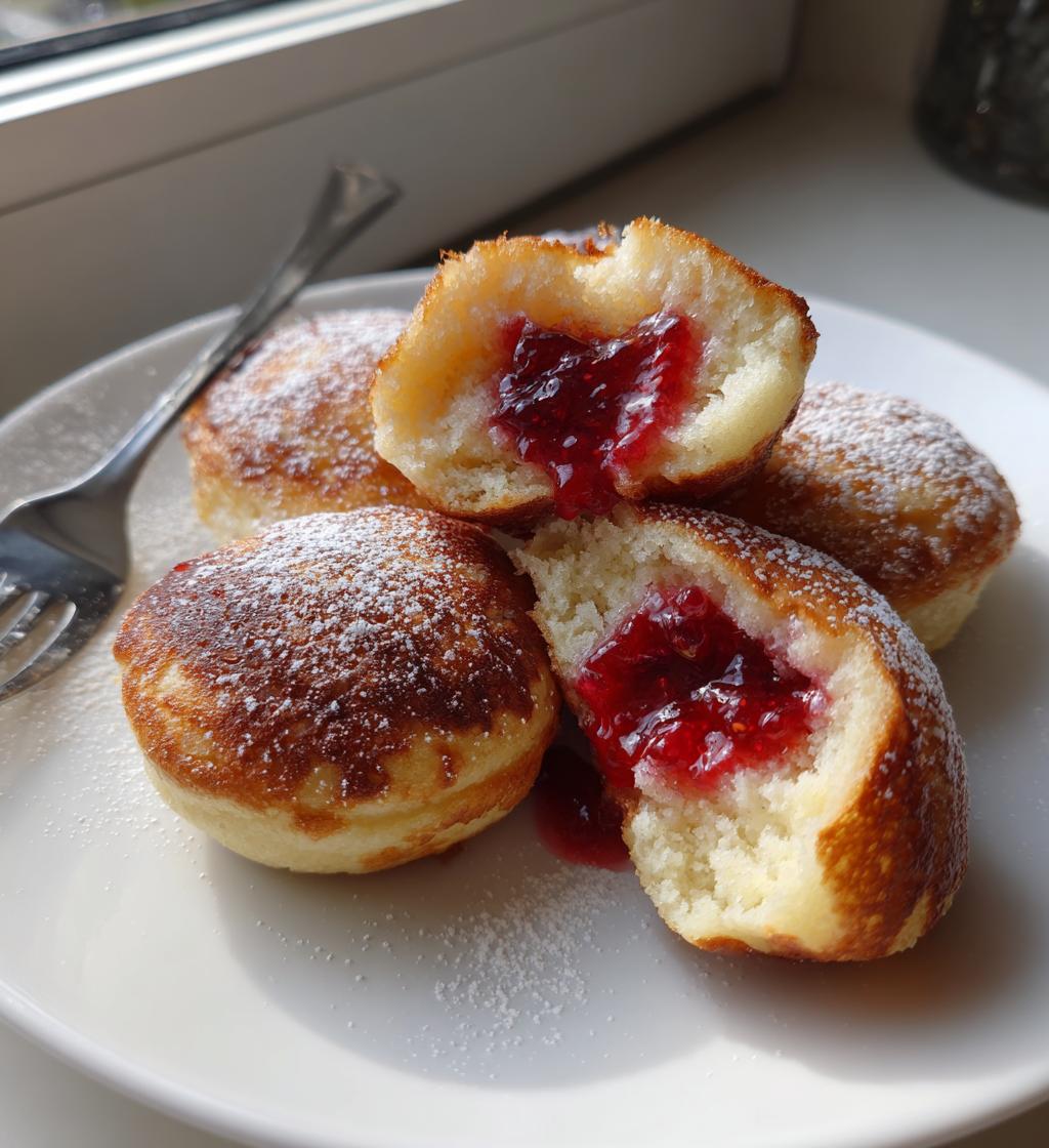 Æbleskiver med syltetøj og flormelis, lækre småkager til vinterhygge