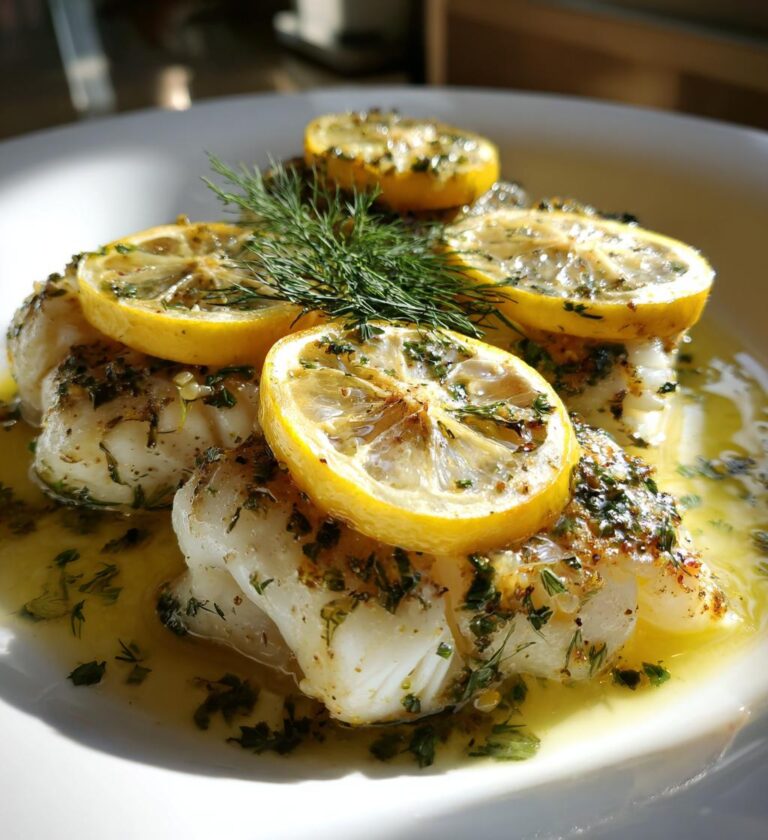 fiskefilet i ovn med citron, nem hverdagsfisk
