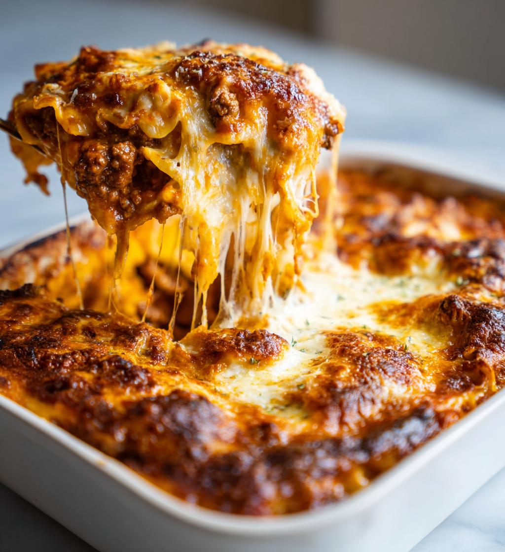 gratineret pasta med oksekød, ovnklassiker - detail 1