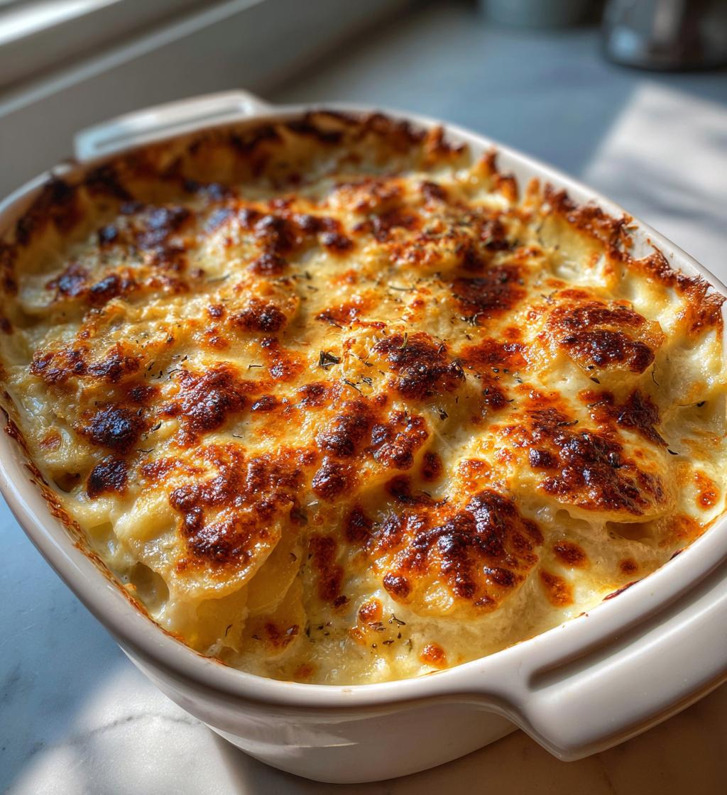 gratineret pastinak med fløde og ost - detail 1