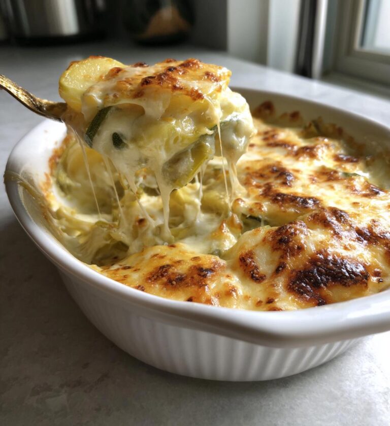 gratineret porre med ost