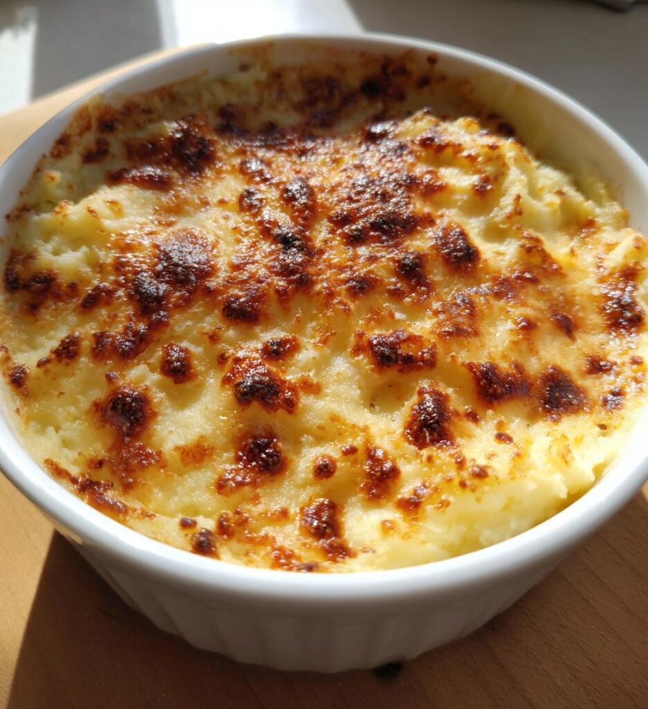 gratineret rodfrugtsmos