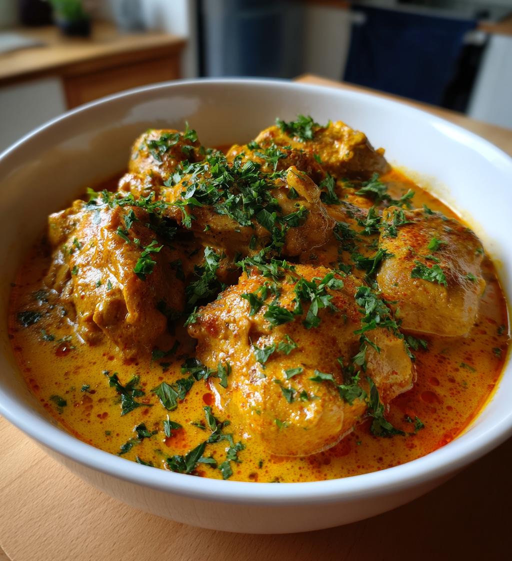 kylling i ovn med paprika og fløde - detail 1