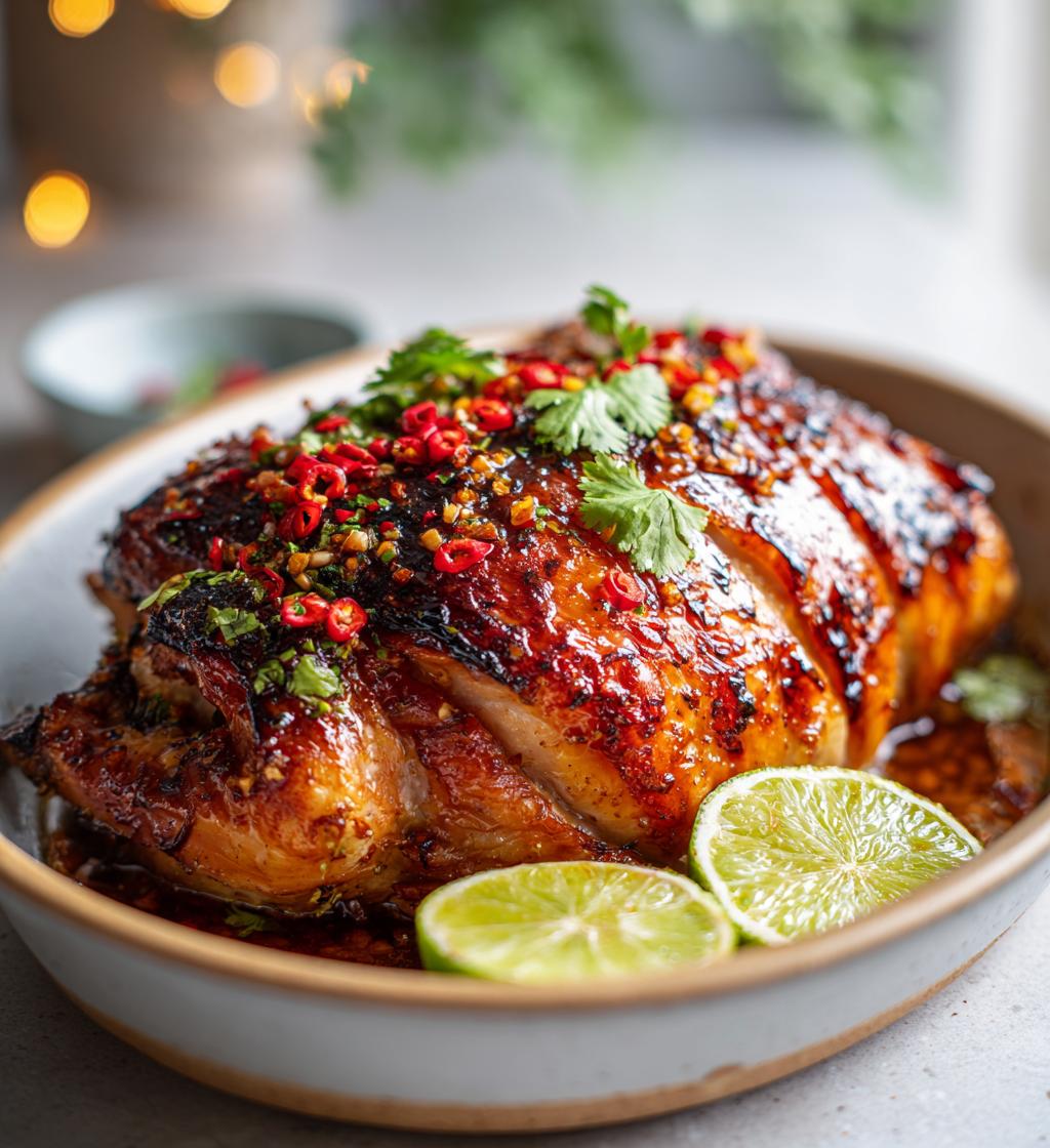 kylling med chili og lime - detail 1