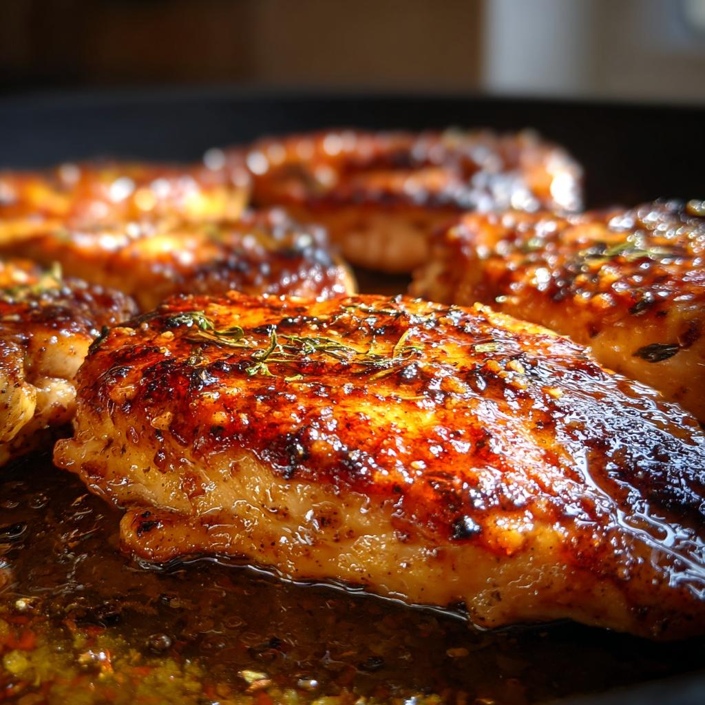 kyllingefilet med honning og sennep, sød-salt trend - detail 1