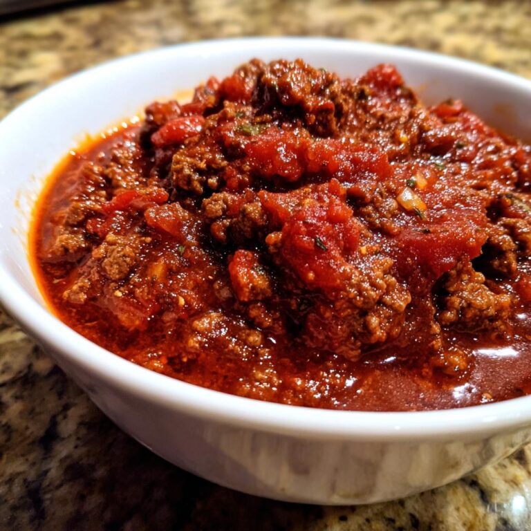 oksekød i tomatsauce, nem og mættende ret