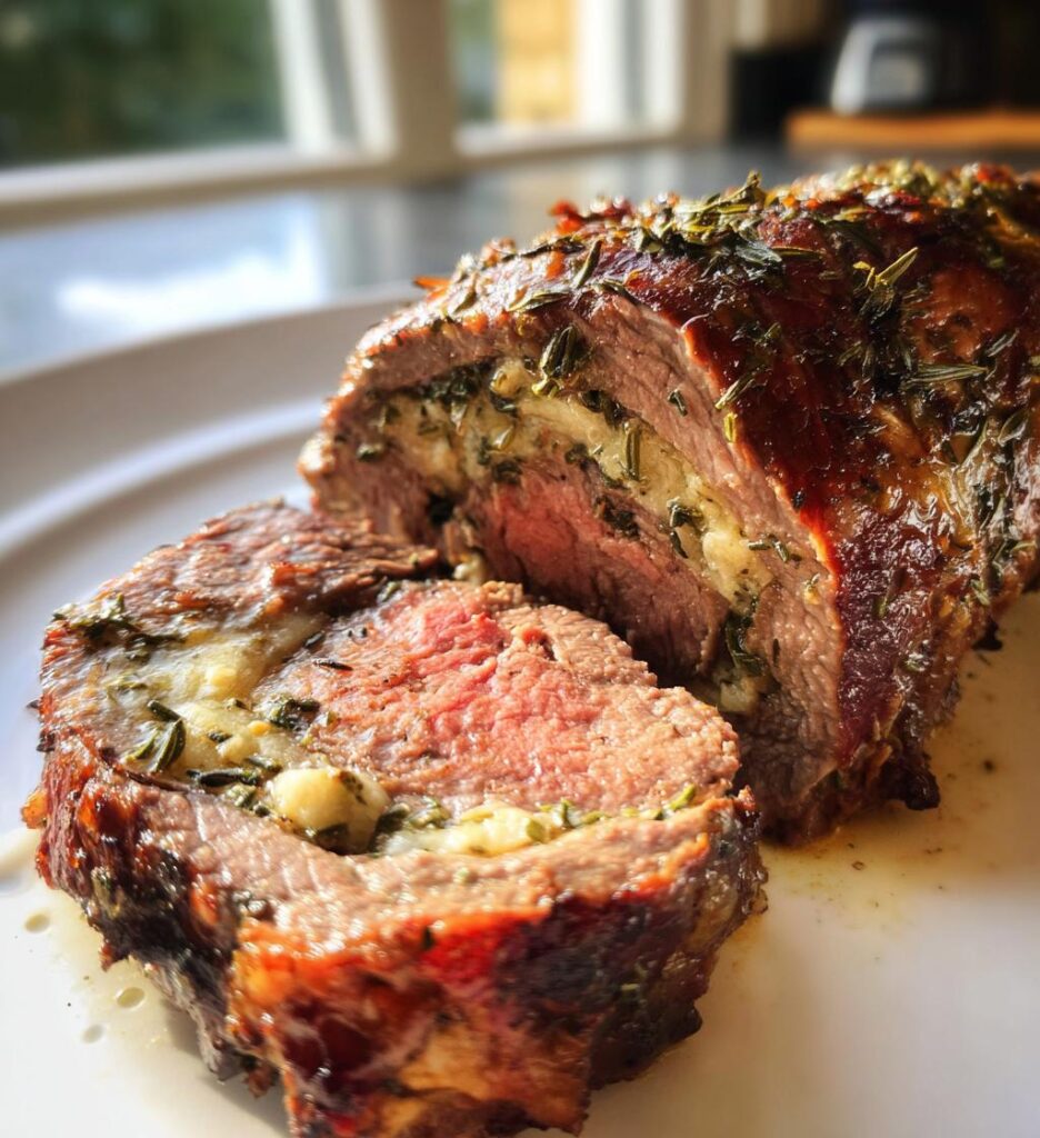 oksekødsroulade med urter