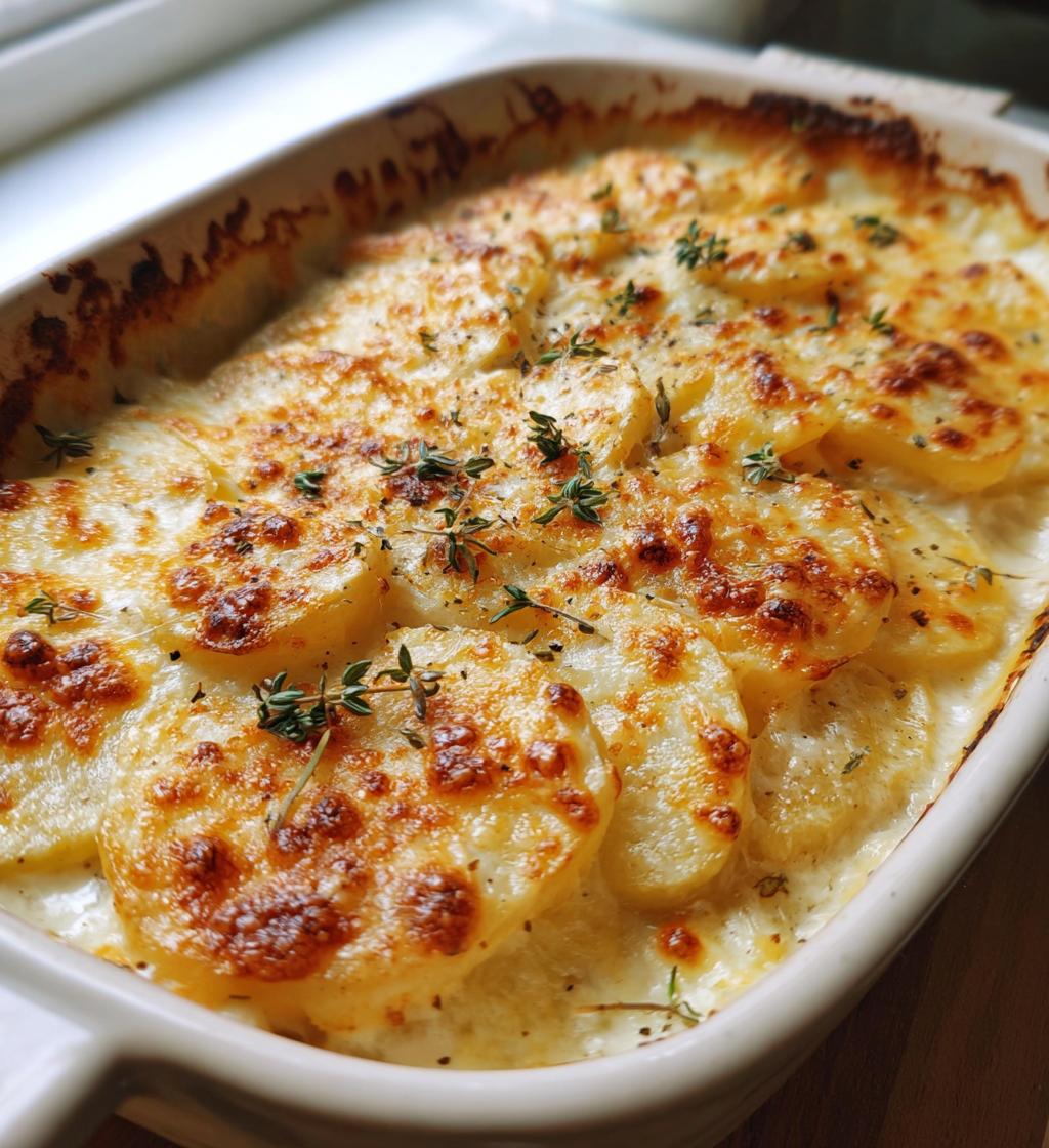 ovnbagt kartoffelgratin med timian - detail 1