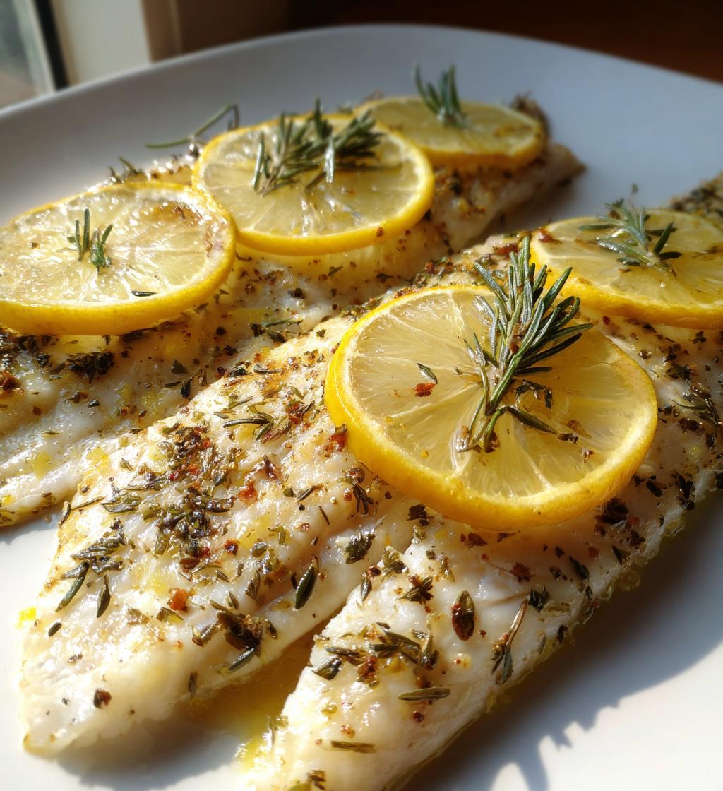 ovnbagt kuller med urter og citron, nem fiskeret - detail 1