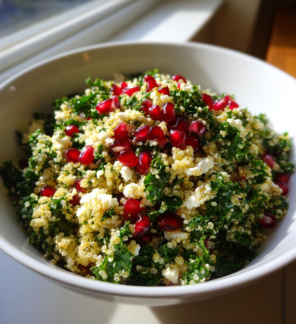 quinoa- og grønkålssalat - detail 1