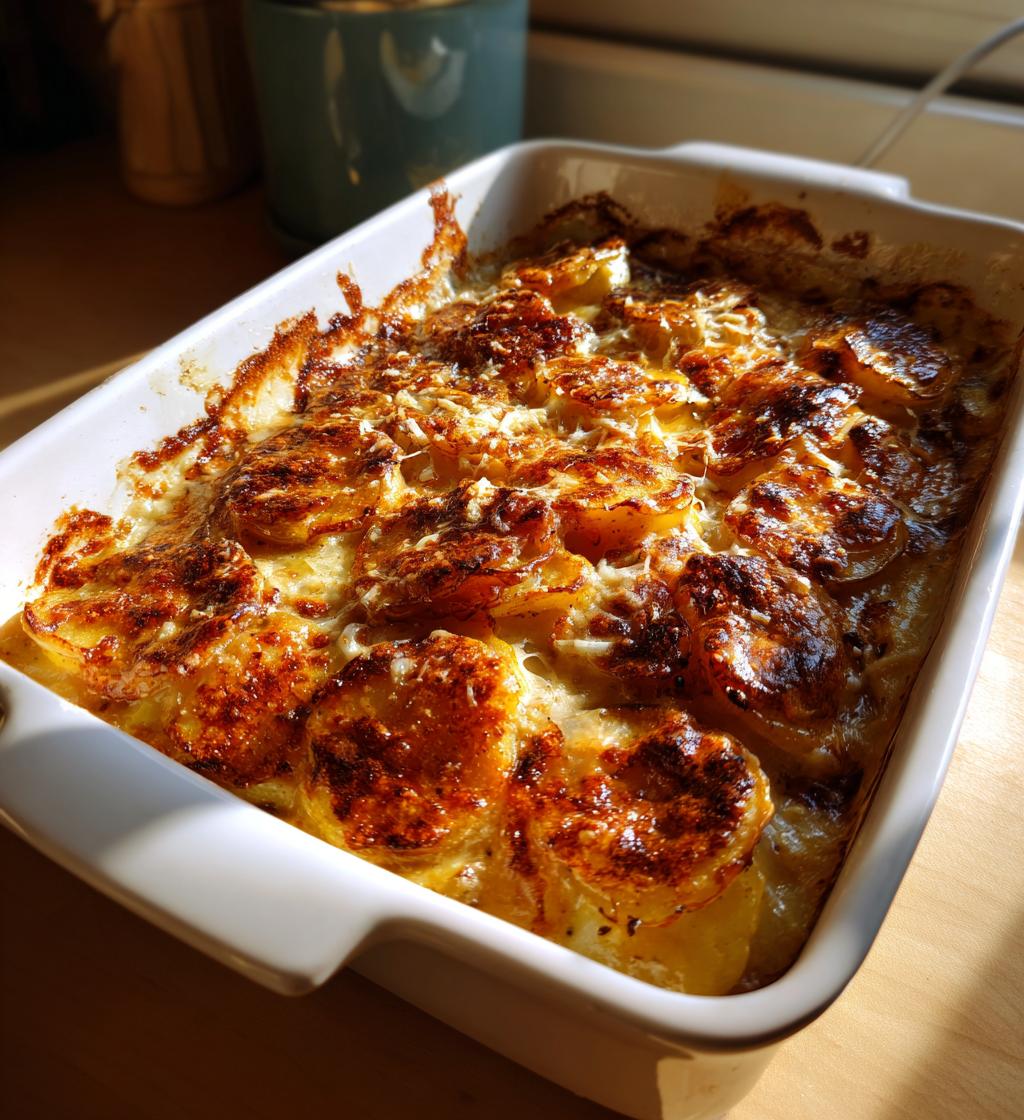rodfrugter gratineret med fløde - detail 1