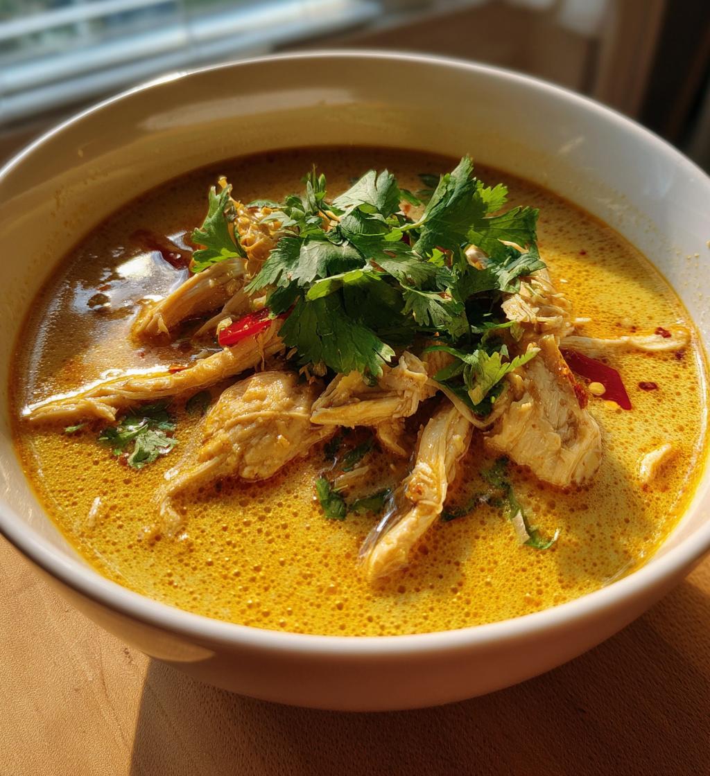 thailandsk kokos-currysuppe - detail 1